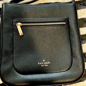 Kate spade black cross body purse